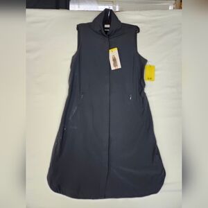 Elegant Black Sleeveless Dress Small